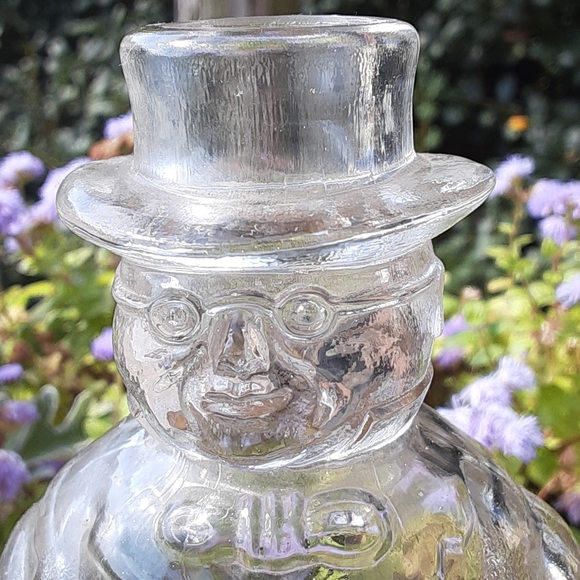 Vintage 1930s Mr. Pickwick glass bottle - Picture 4 of 5